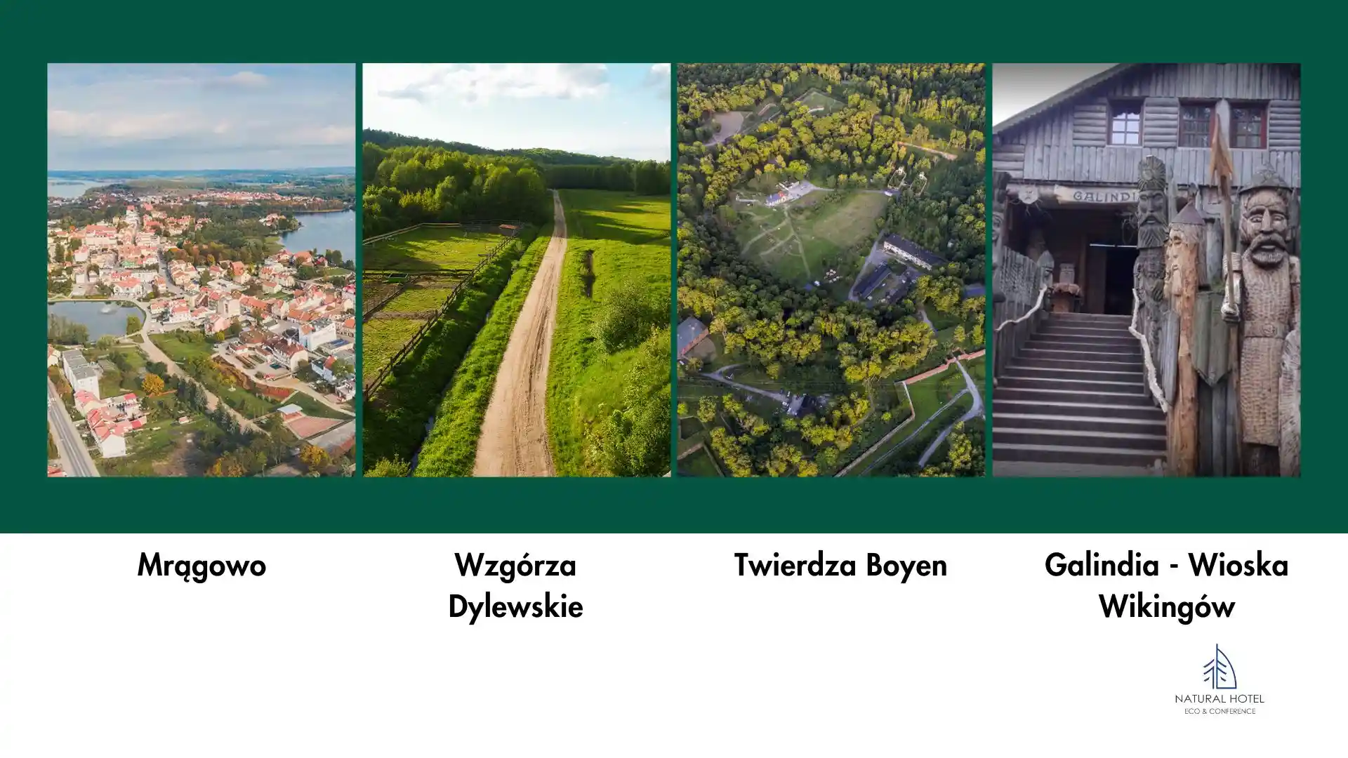Mrągowo, Wzgórza Dylwskie, Twierdza Boyen, Galindia